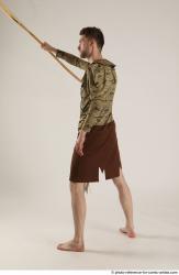 KEETA STANDING POSE WITH SPEAR